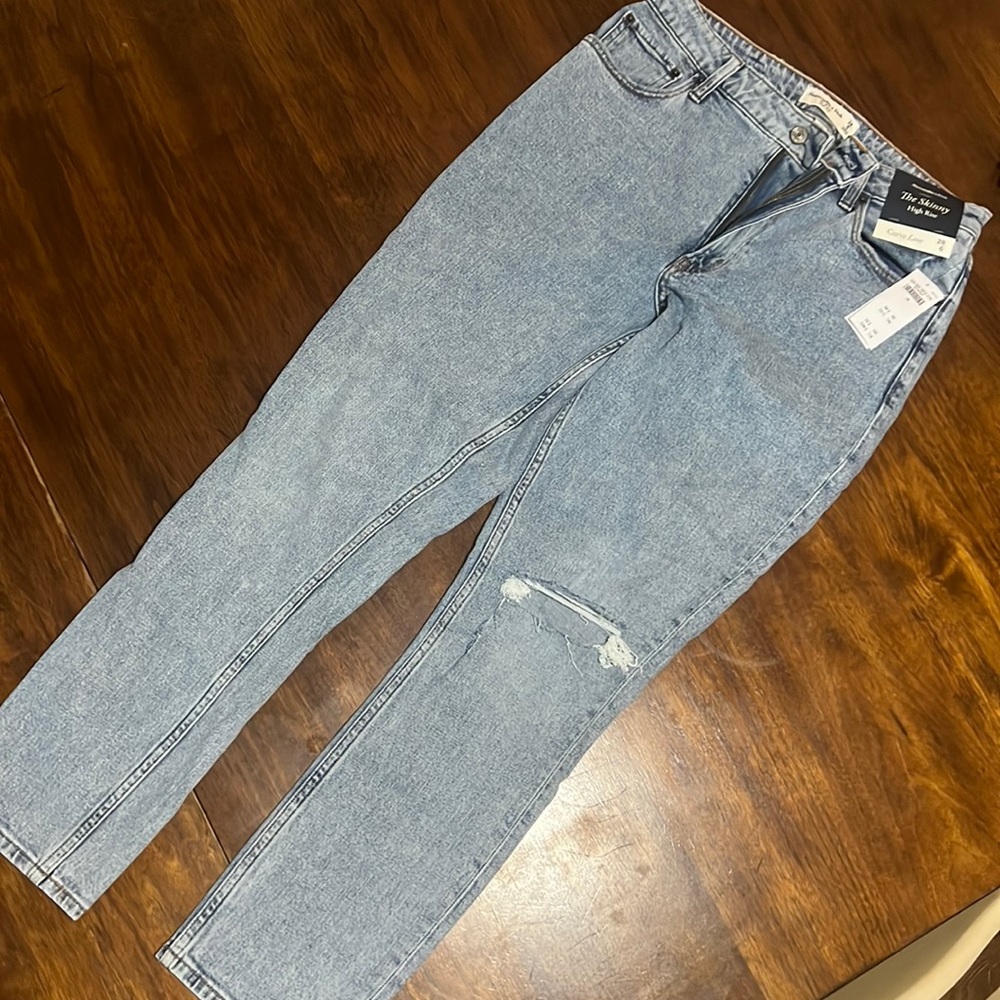 Abercrombie the skinny high rise jeans